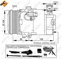 Compressor, airconditioning
