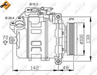 Compressor, airconditioning