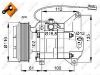 Compressor, airconditioning
