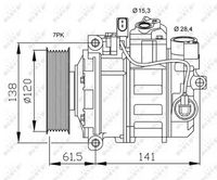 Compressor, airconditioning