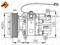 Compressor, airconditioning