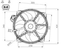 Koelventilatorwiel