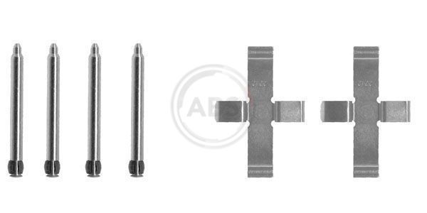 Accessoireset, schijfremblok