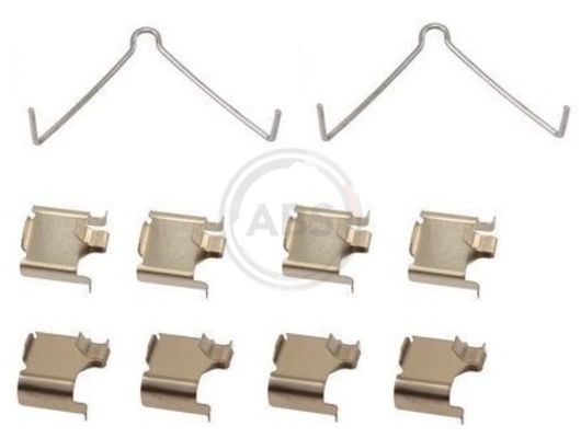 Accessoireset, schijfremblok