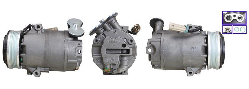 Compressor, airconditioning