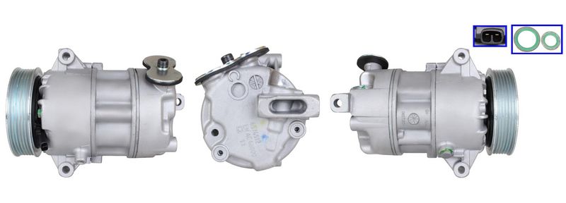 Compressor, airconditioning