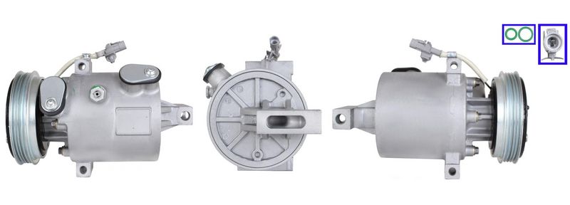 Compressor, airconditioning