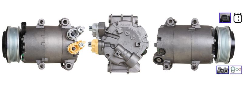 Compressor, airconditioning