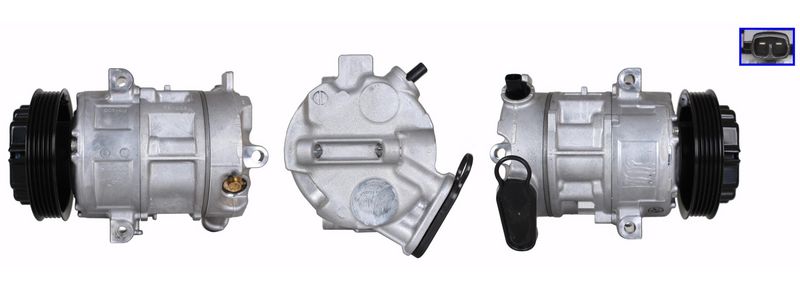 Compressor, airconditioning