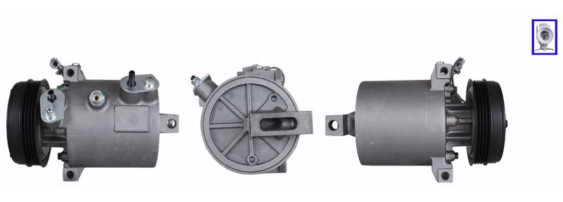 Compressor, airconditioning