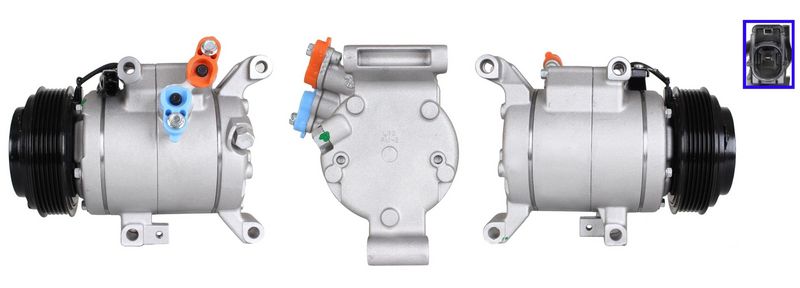 Compressor, airconditioning