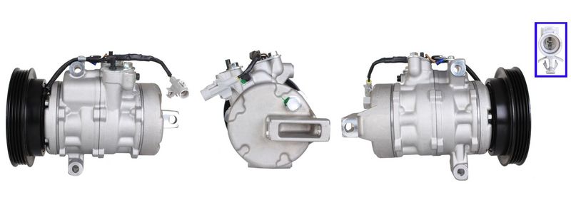 Compressor, airconditioning