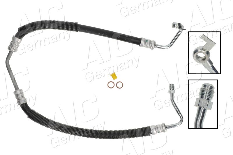 Hydraulische slang, besturing